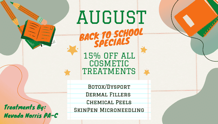 FADC August Specials
